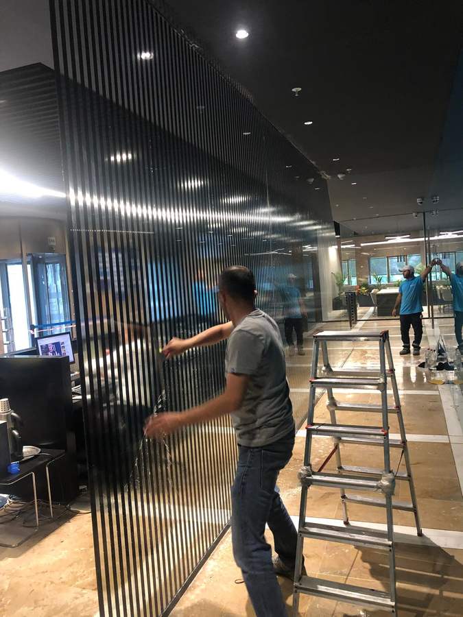 Beşiktaş Atrium Çatı Cam Filmi