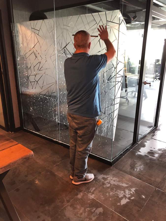 Kadıköy Dekoratif Ofis Bölme Uygulaması galeri görseli