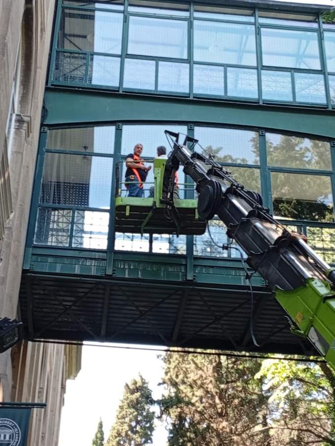 Şişli Plaza Güneş Kontrol Uygulaması - Detay 3